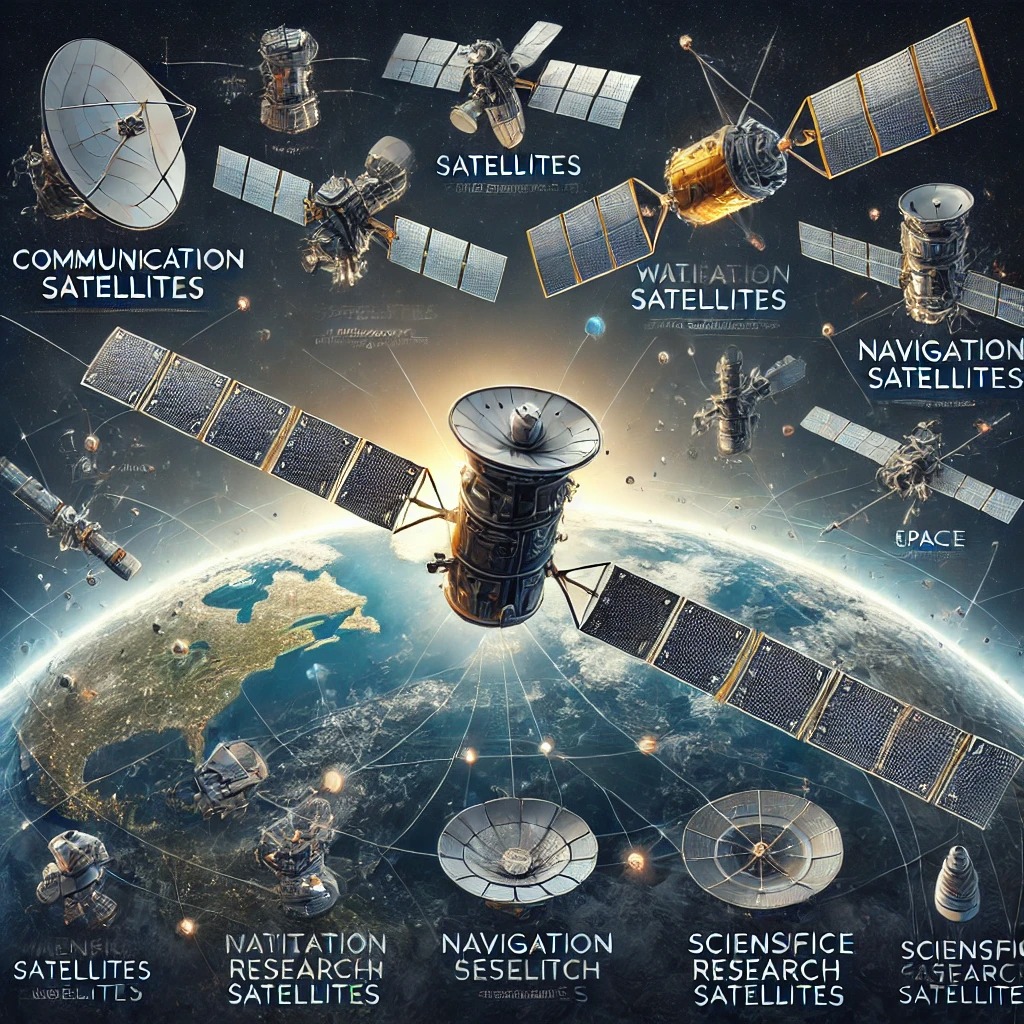 인공위성 종류 비교 다양한 역할과 용도