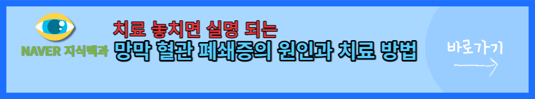 망막 혈관 폐쇄증 (2)