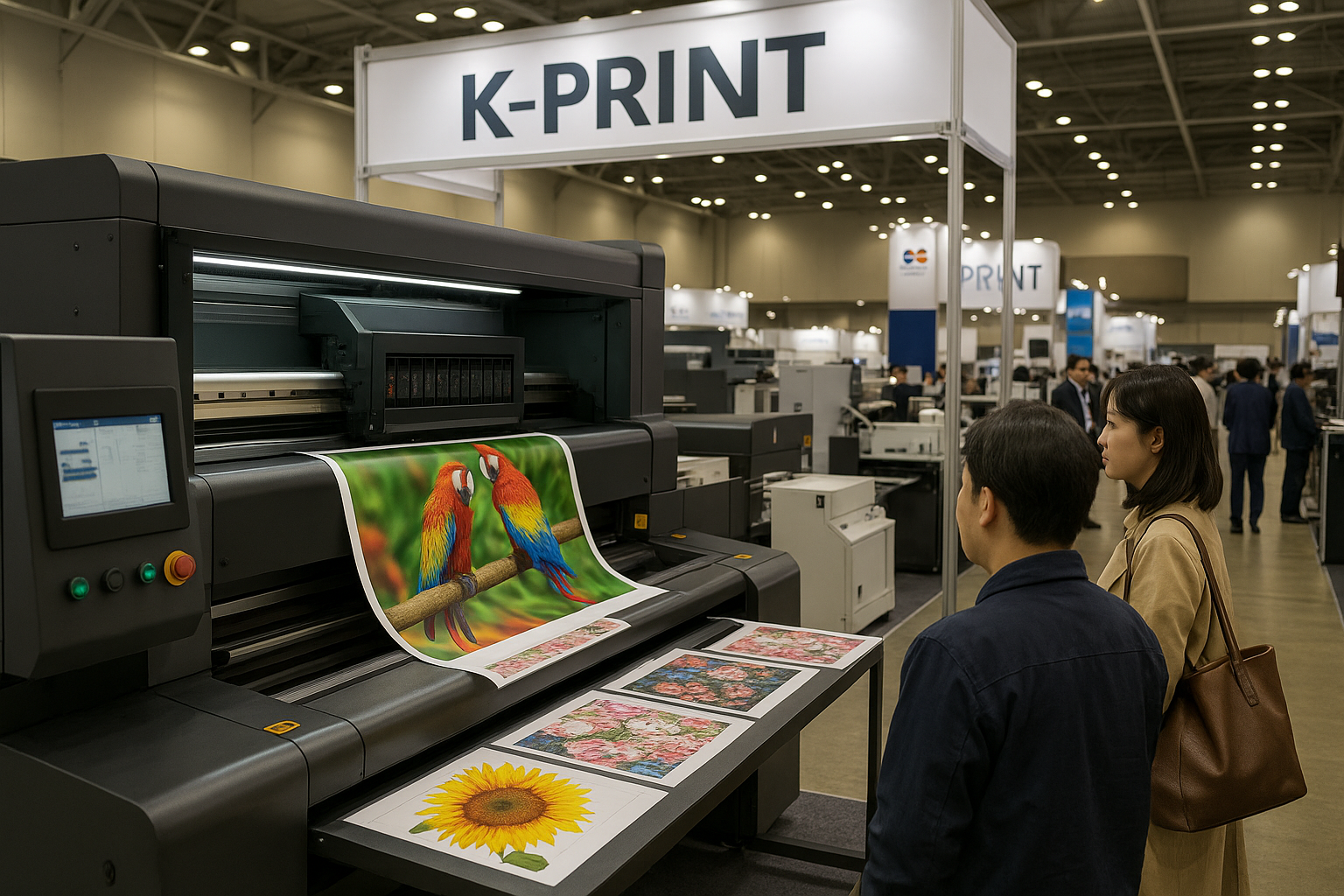 K-PRINT 2025 실시간 장비 시연과 샘플 비교 체험