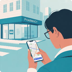 우리동네 약국 찾기 이미지