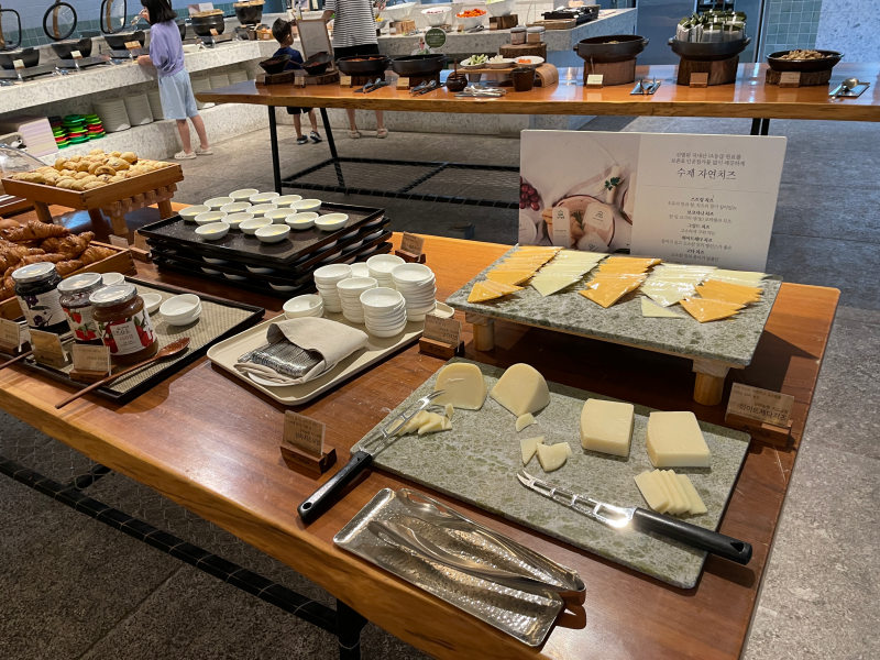 전북 고창 숙박 상하농원 파머스 빌리지 패밀리룸 조식