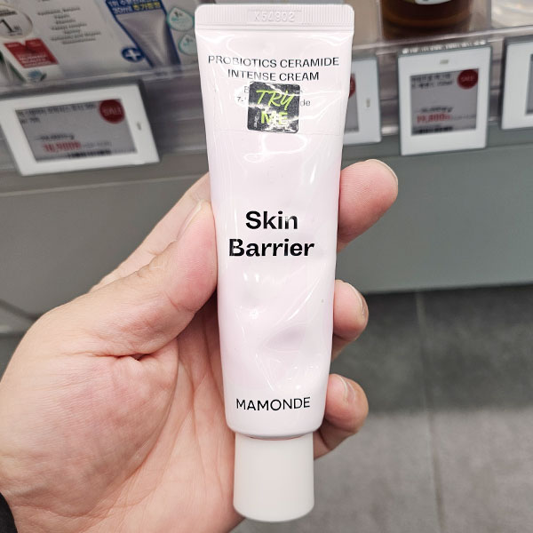 마몽드 프로바이오틱스 세라마이드 인텐스 크림의 루틴