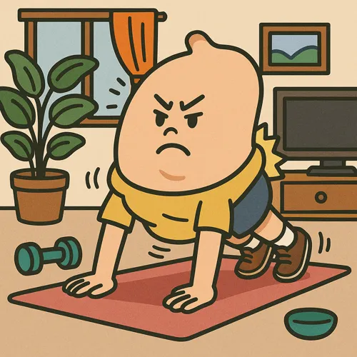 뱃살 빼는 최고의 운동법 집에서 하는 루틴11