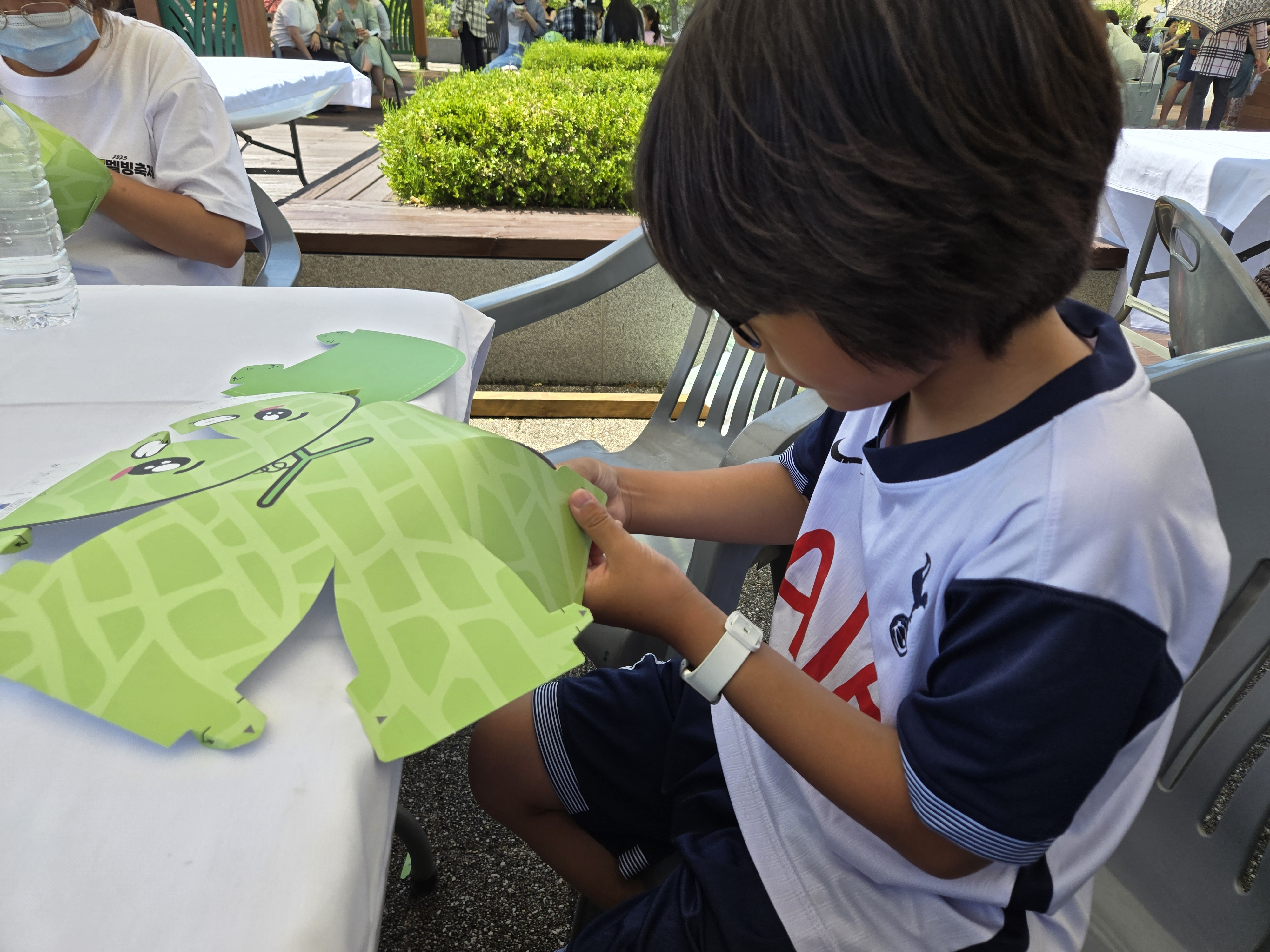 고령 멜론 모자만들기