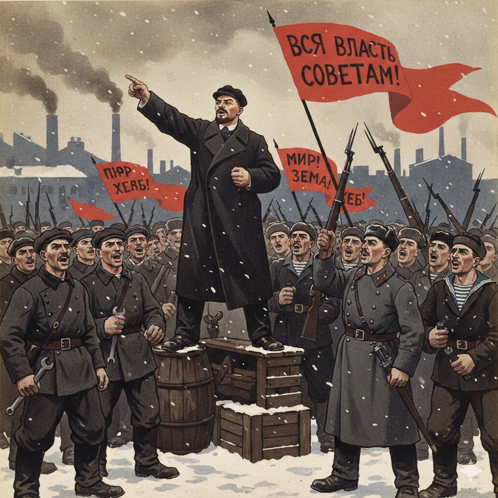 러시아 혁명과 소련의 탄생: 인류 최초의 사회주의 국가 실험