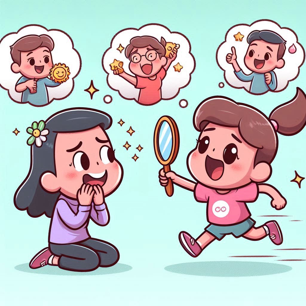 그녀는 시험을 쉽게 통과해.