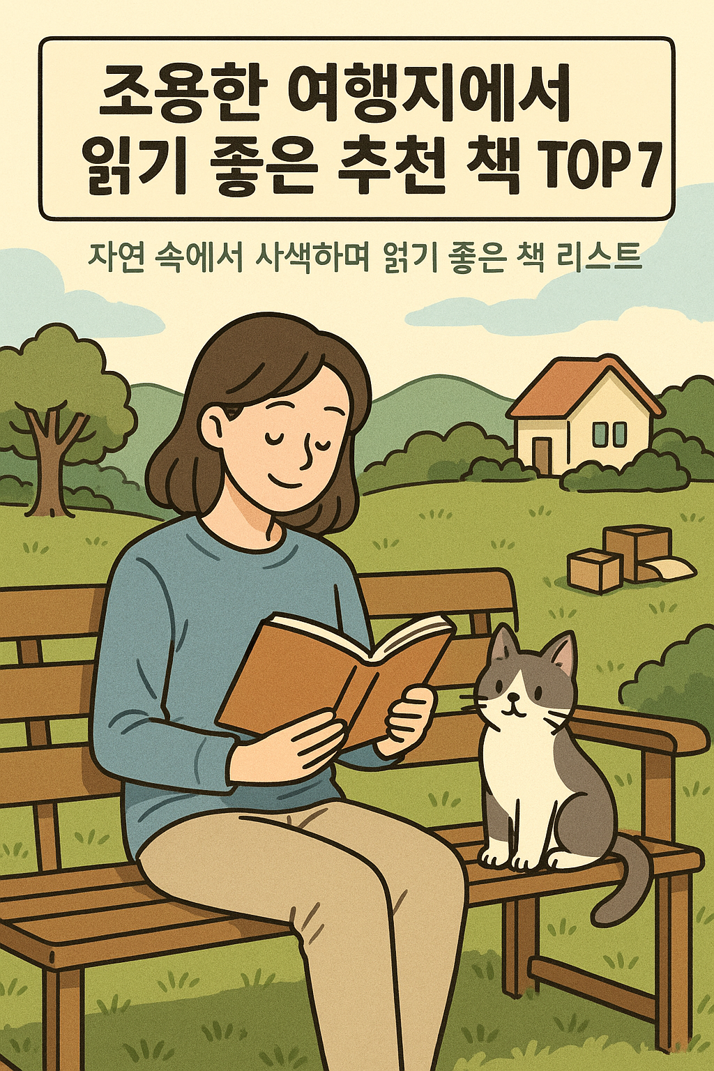 조용한 여행지에서 읽기 좋은 추천 책 TOP 7