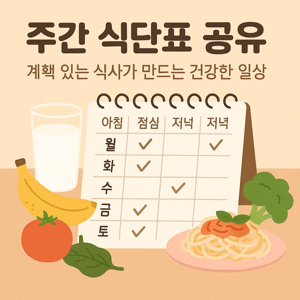 계획 있는 식사가 만드는 건강한 일상1