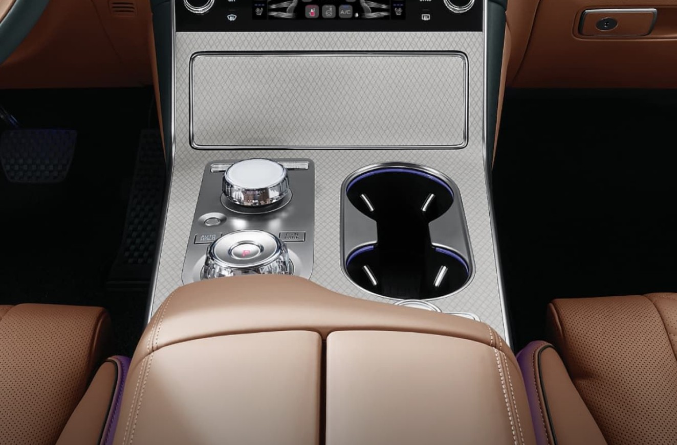 전자식변속다이얼과 통합컨트롤러