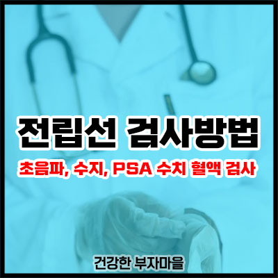 전립선 검사방법