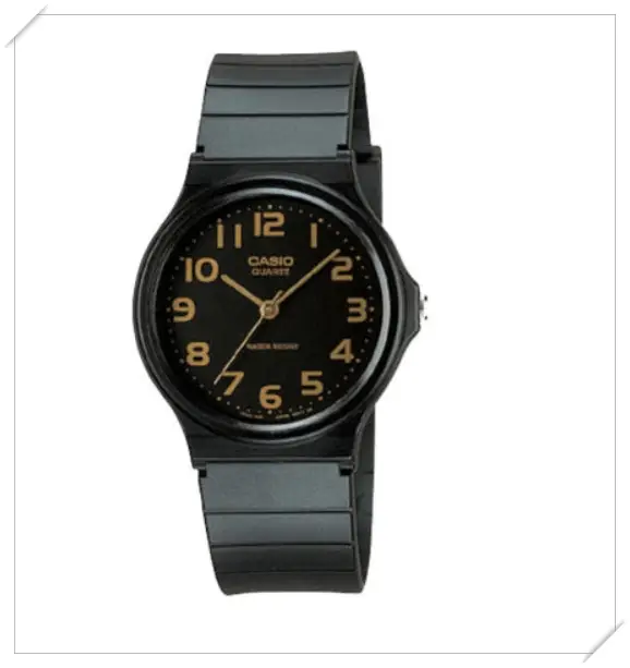 카시오 -저소음-수능시계-까만색