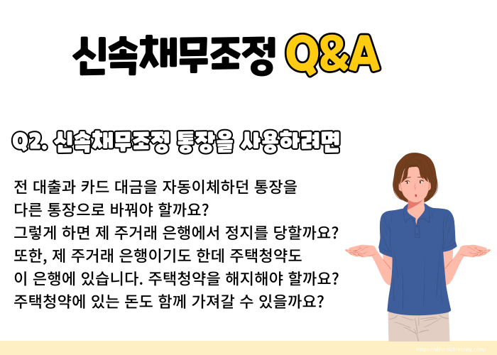 신속채무조정 특례