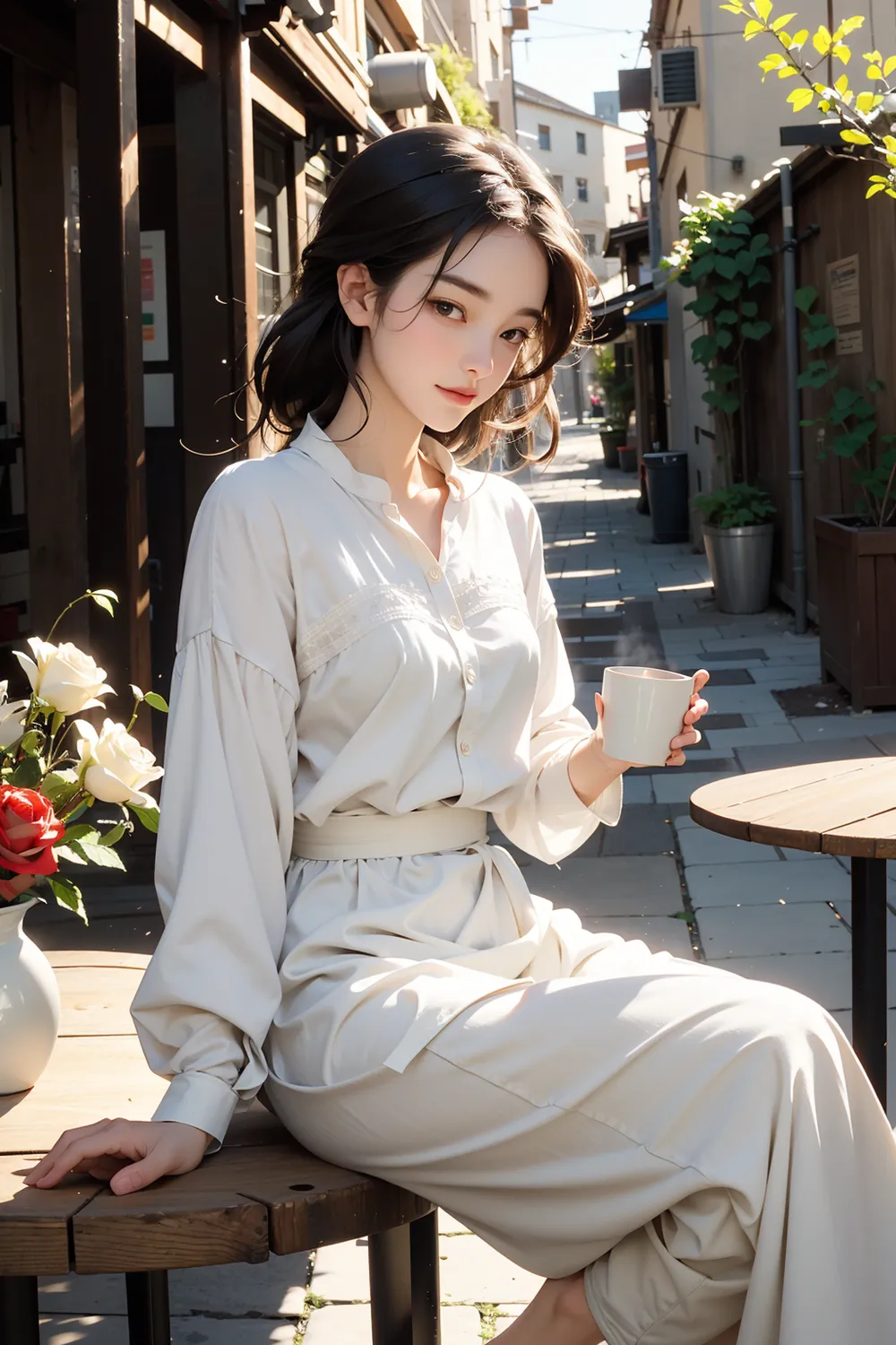 Retro Model Coffe Server Time