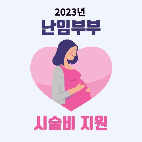 2023년 난임부부 시술비 지원 총정리