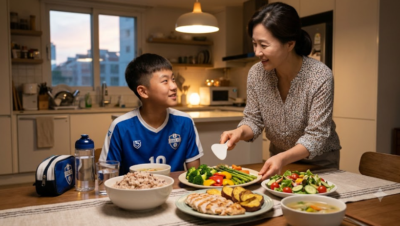 축구선수 다이어트 (체지방 관리, 복합탄수화물, 근손실 예방)