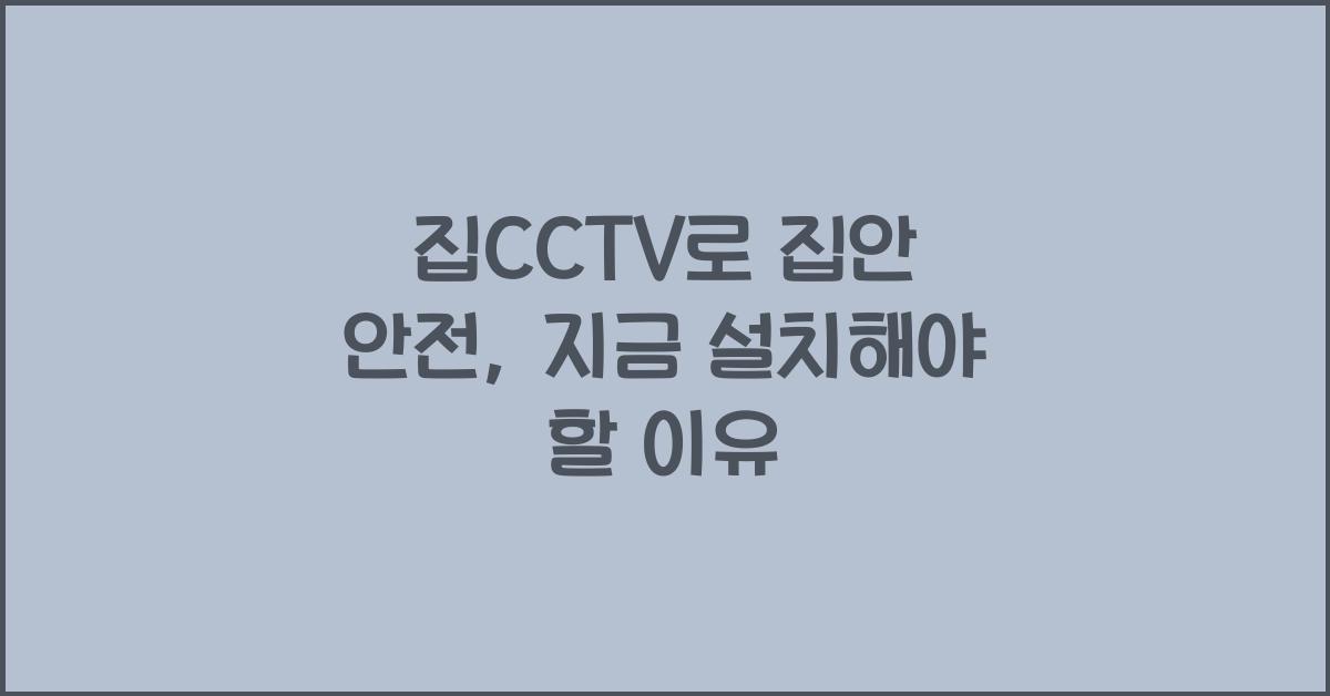 집CCTV