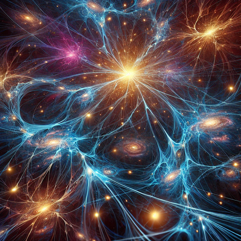 우주 거미줄: 은하 간의 보이지 않는 연결