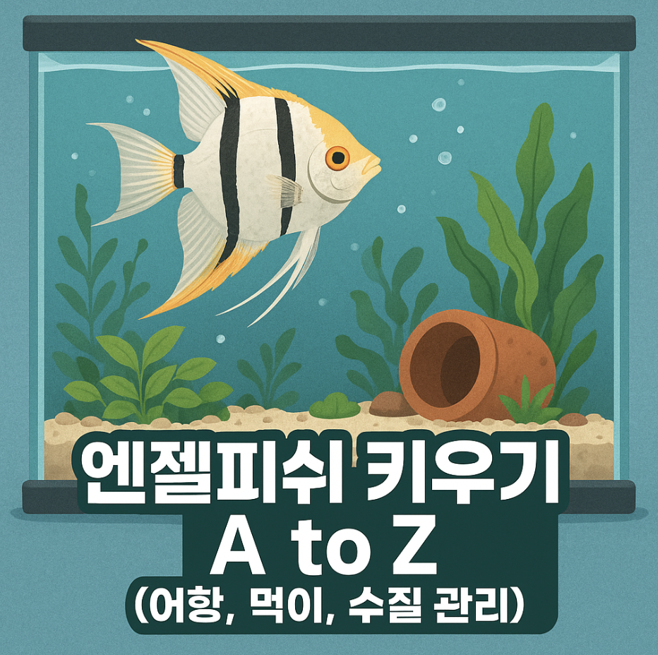 엔젤피쉬 키우기 A to Z (어항, 먹이, 수질 관리)