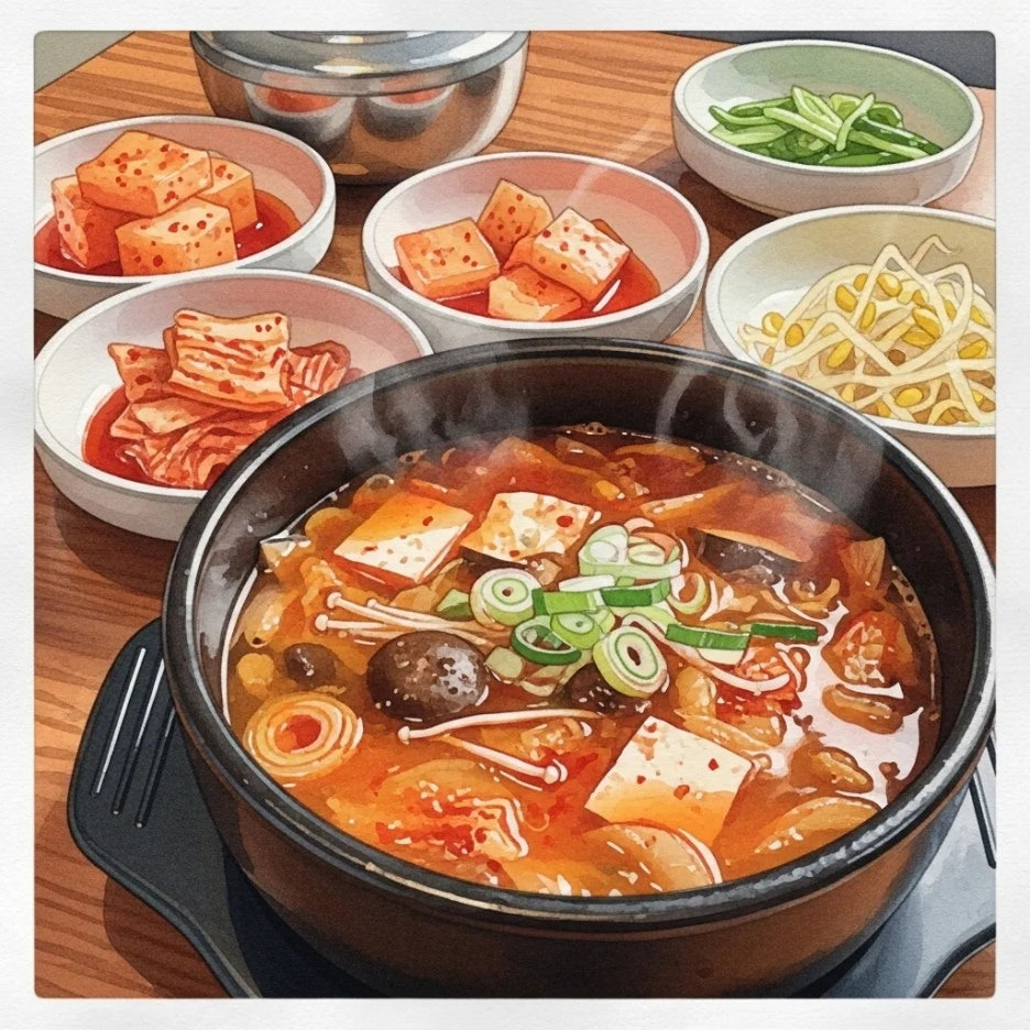 정갈하고 따뜻한 한식 한 상차림