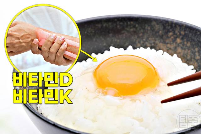 골밀도 높이는 음식 달걀 뼈튼튼해지는음식