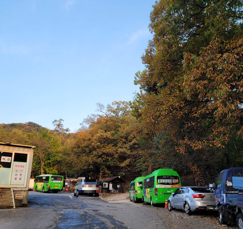 북한산 형제봉 국민대 코스 입구