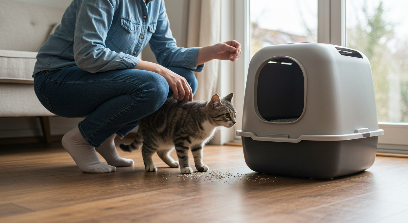 고양이 배변 훈련