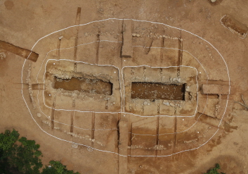 연산동 고분군 발군현장