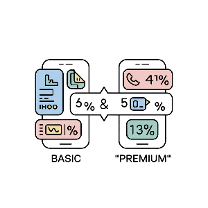 알뜰폰 요금제 비교 이미지