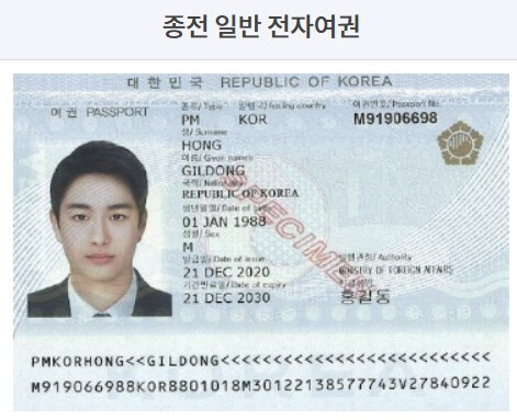 여권 재발급 준비물