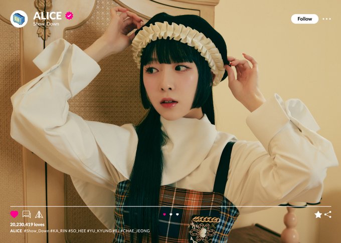 앨리스 SHOW DOWN
