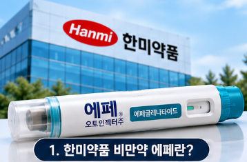 한미약품 비만약 에페