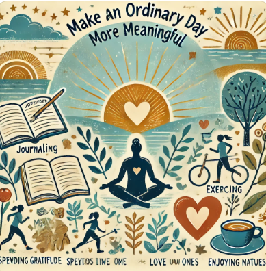 평범한 하루를 더 의미 있게 만드는 법