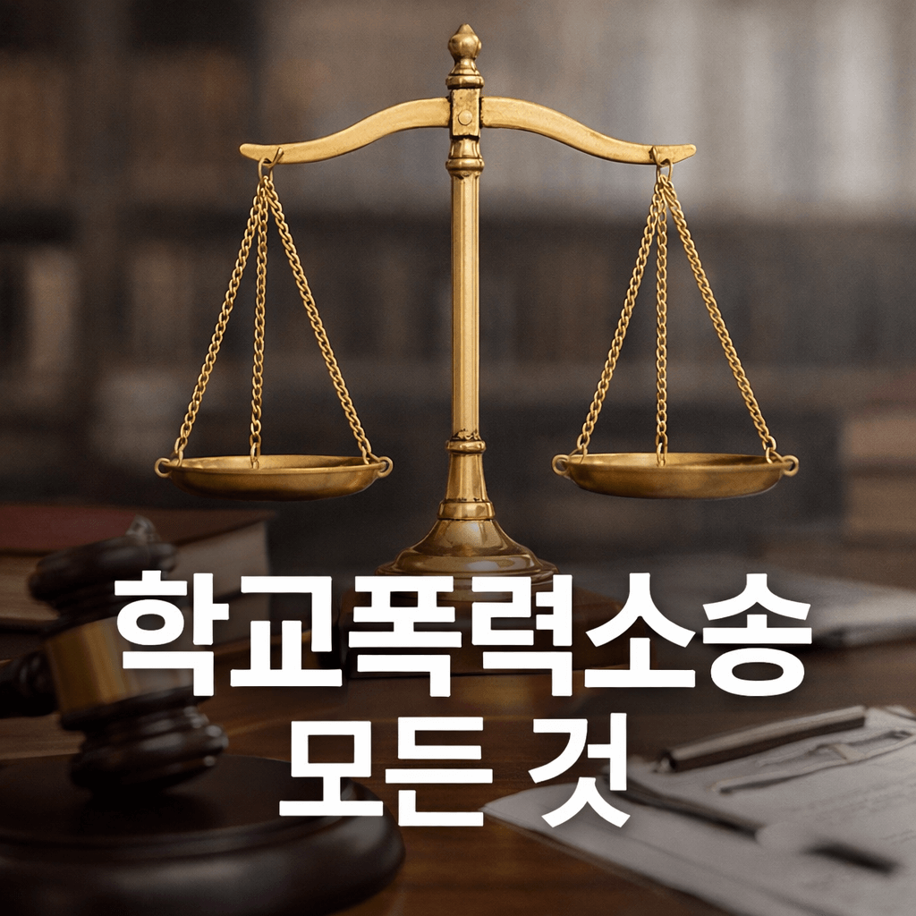 학교폭력소송, 절대 가볍게 보면 안 되는 이유와 현실적인 대응 전략
