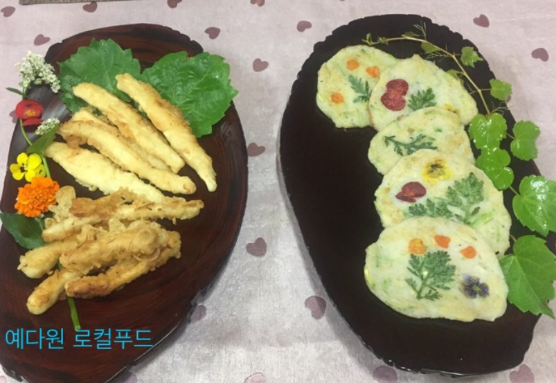 한옥민박-꽃차-예다원-자연밥상