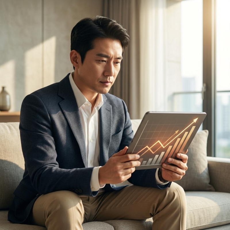2026년 대출 상환 및 환승 전략을 고민하는 3040 직장인 이미지