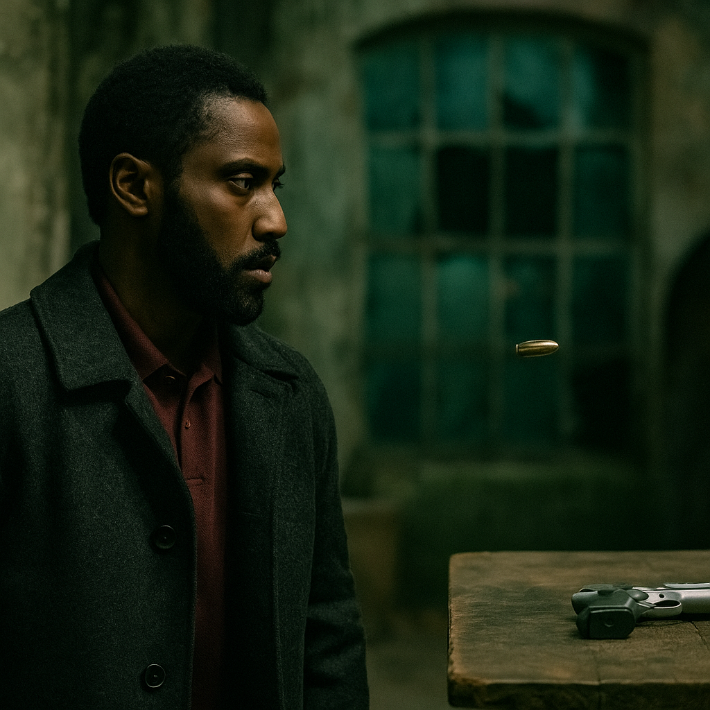 테넷 영화 시간 역행 장면