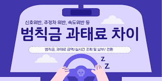 속도위반 범칙금 과태료