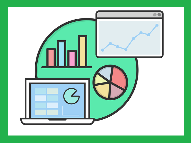 엑셀-차트-표-비율-퍼센트-일러스트