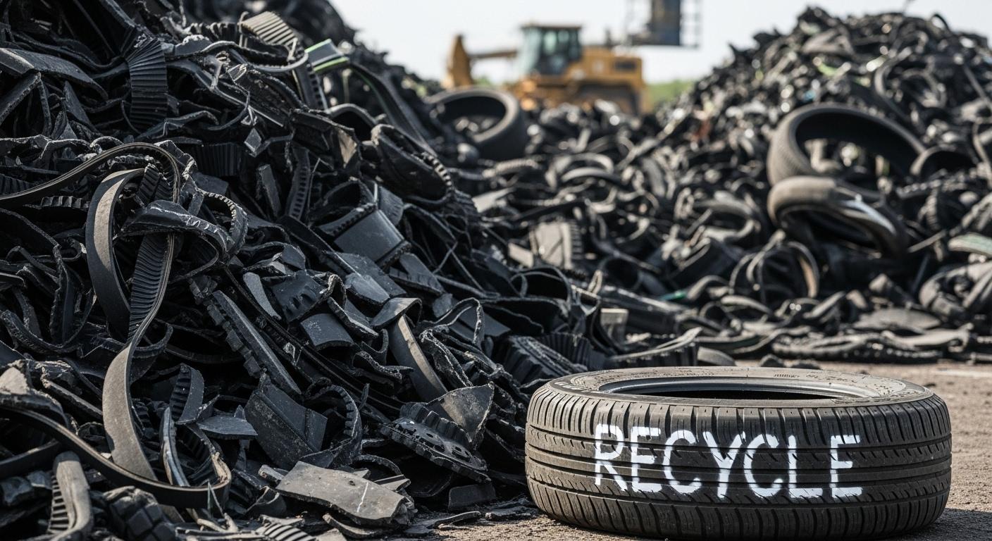자동차 타이어 재활용