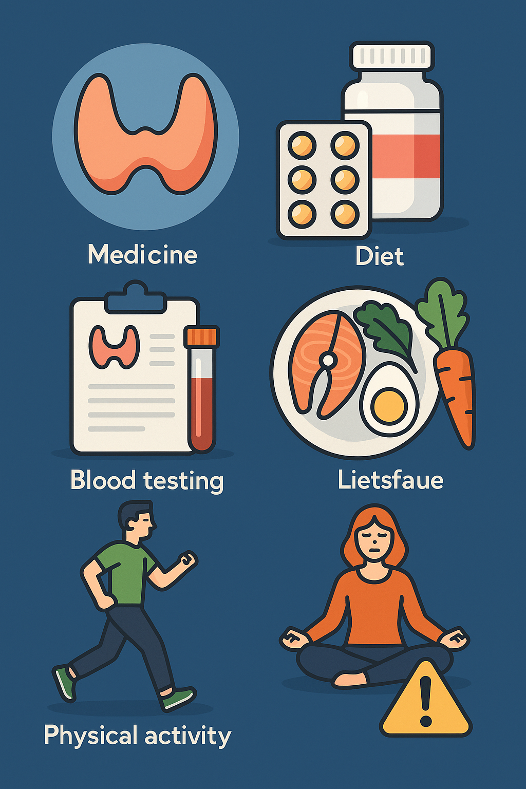갑상선 기능 저하증 치료법