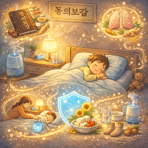 동의보감으로 보는 아이 감기 예방법! 10세 이하 감기 안 걸리는 몸 만들기