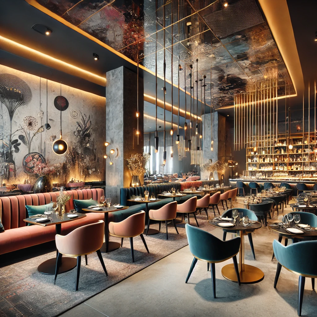 강남 음식점 인테리어 이미지