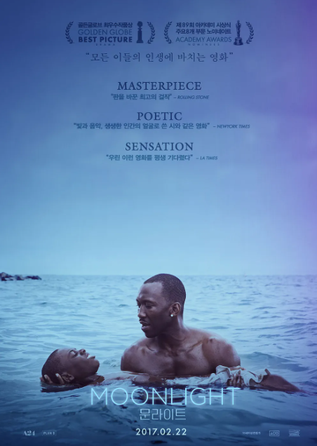 영화 문라이트 포스터