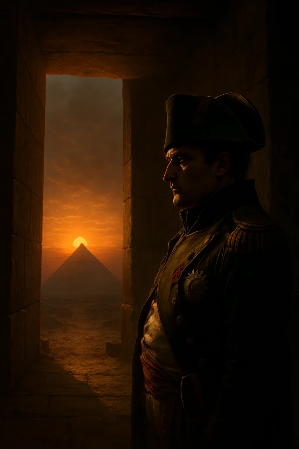 5. 피라미드 안에서 그가 본 것은?