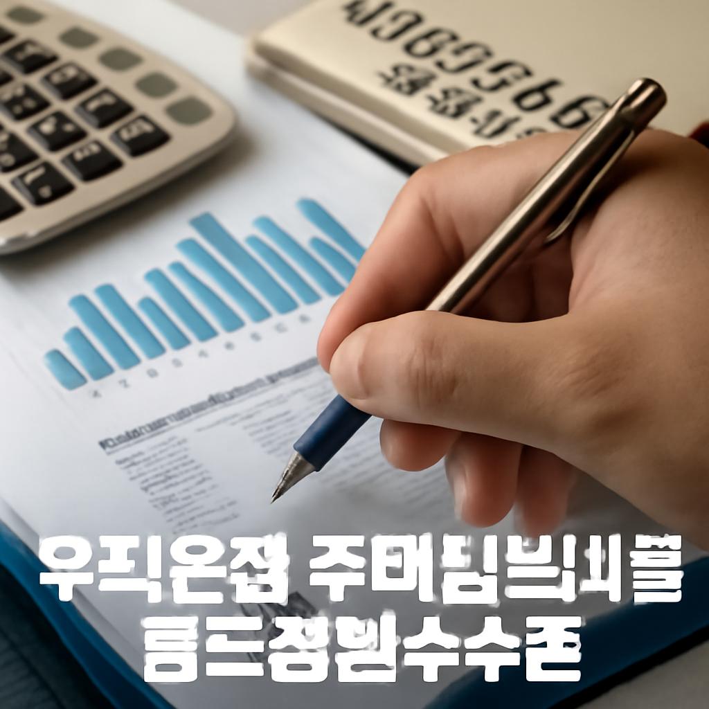 우리은행 주택담보대출 중도상환수수료