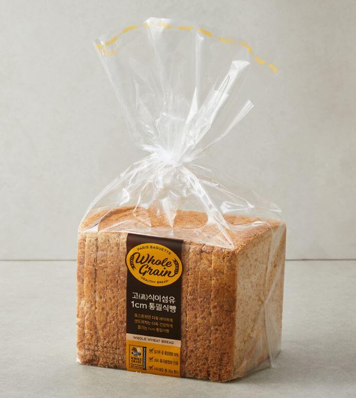 파리바게뜨 식빵 칼로리_고 식이섬유 1cm 통밀식빵