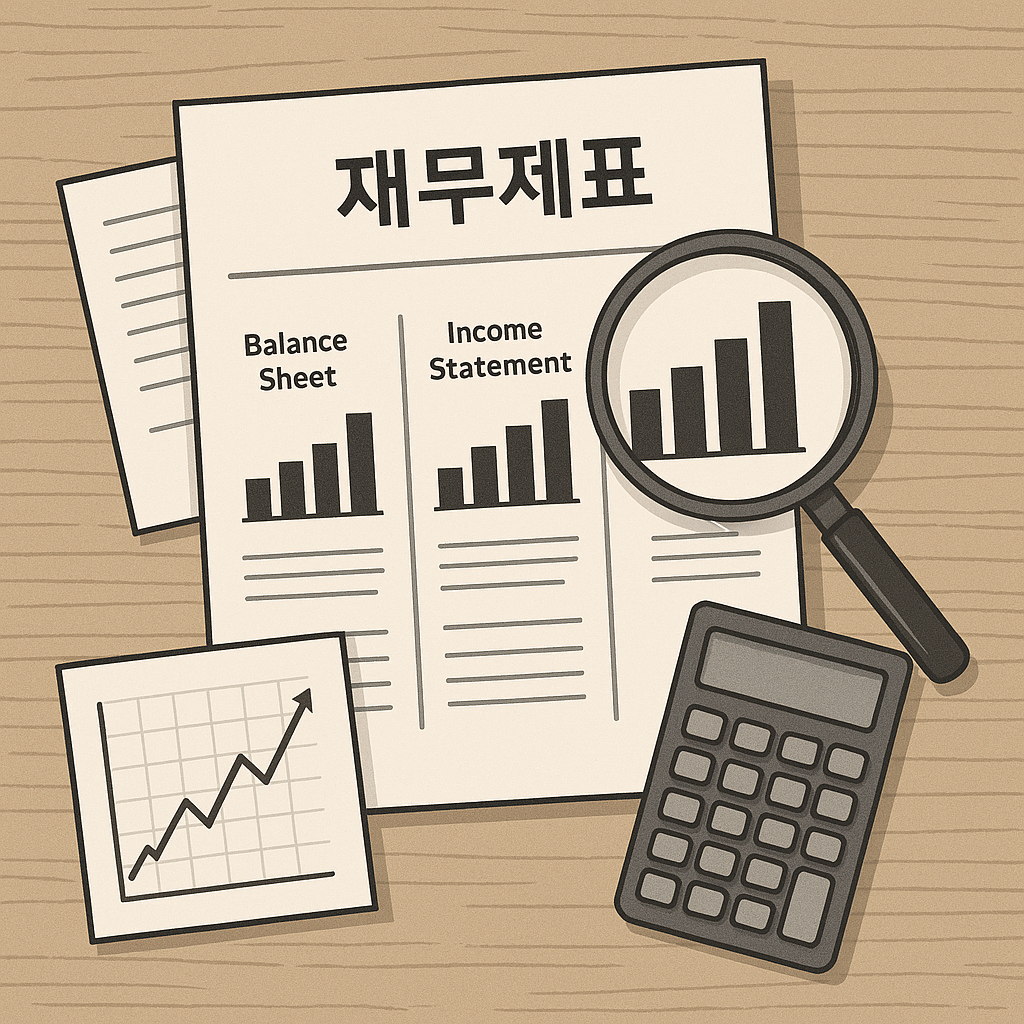 재무제표 해석법 관련 사진