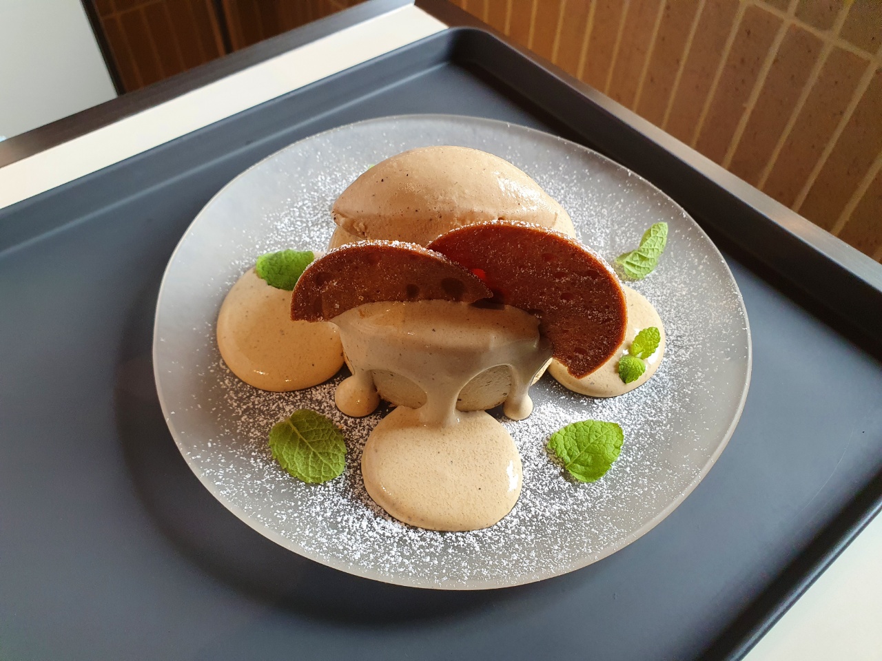 플디 도산점 얼그레이 티 케이크