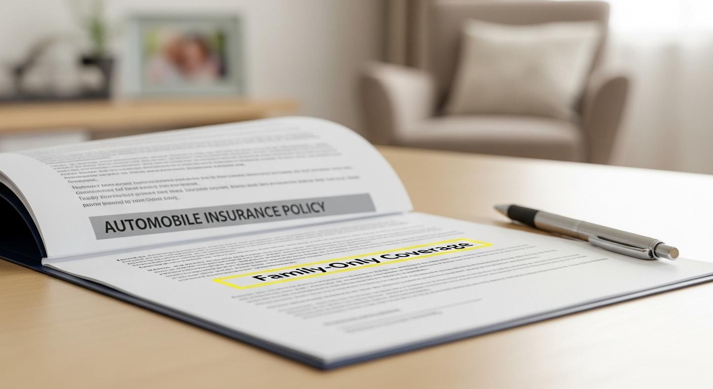 자동차보험 가족한정 범위