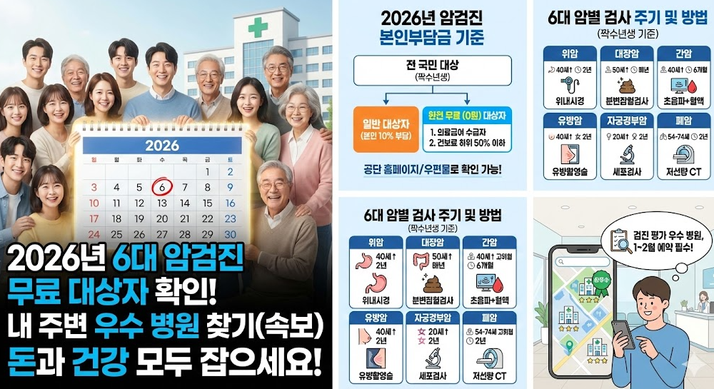 암검진 무료 대상자